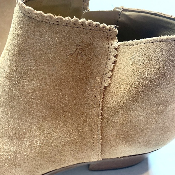 Jack Rogers 7.5 Bailee Suede Booties Ankle Boots - Picture 6 of 8